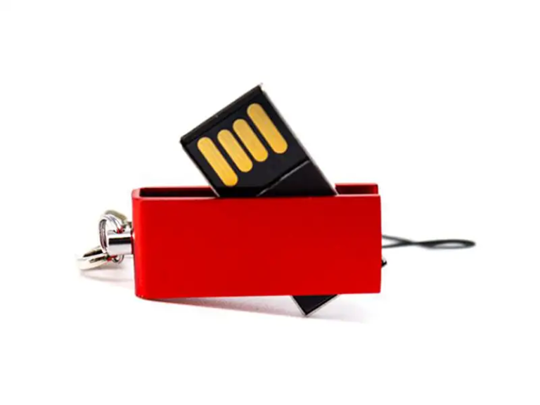 USB Slim Twist. Regalos Promocionales para empresa