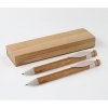 Set de bolígrafo y lapicero fibra de bamboo