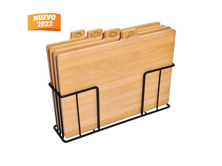 SET DE TABLAS GURI Tablas para picar con contenedor