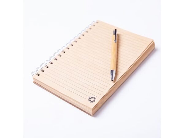 Set Libreta y Bolígrafo Ecológico de Bambú - Altea 21343 - Dot Factory