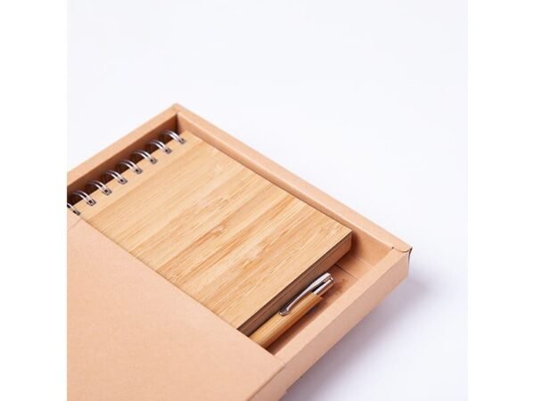 Set Libreta y Bolígrafo Ecológico de Bambú - Altea 21343 - Dot Factory