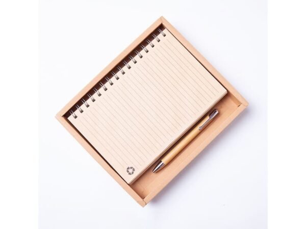 Set Libreta y Bolígrafo Ecológico de Bambú - Altea 21343 - Dot Factory
