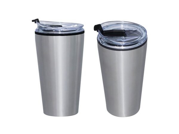 Termo Ferrana de acero inoxidable y plástico capacidad 400 ml diseño ejecutivo