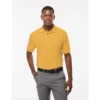 PLAYERAS TIPO POLO de piqué 100% algodón ring spun de 230 gr con cuello tejido y 3 botones para uniformes corporativos.