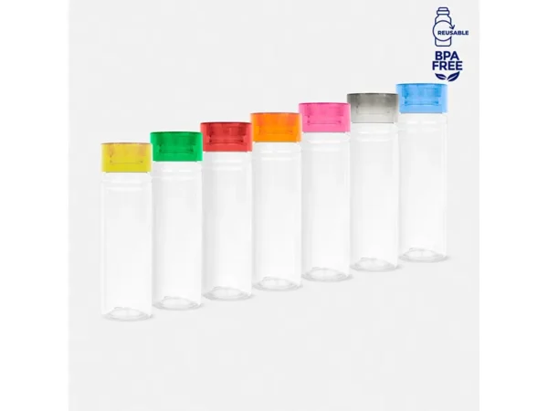 Ánfora Spring de PET de 850 ml con sistema de tapa twist-off de apertura rápida para hidratación diaria Dot Factory