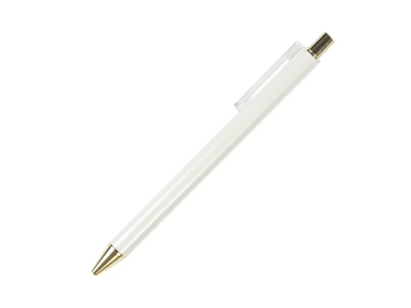 Bolígrafo Lomé - Plástico ABS con Detalles en Rose Gold - Tinta Azul - Dot Factory