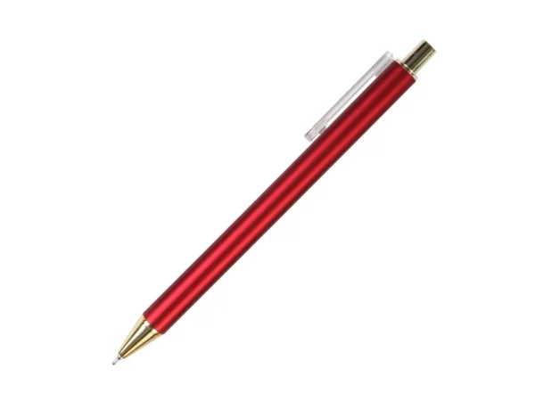 Bolígrafo Lomé - Plástico ABS con Detalles en Rose Gold - Tinta Azul - Dot Factory