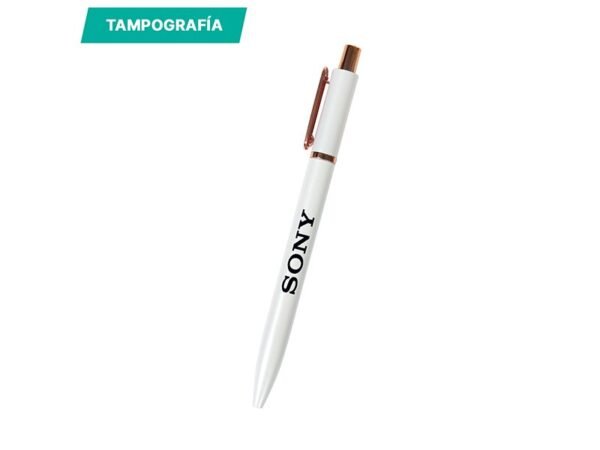 Bolígrafo Pangani de Aluminio - Escritura Azul - Estuche Incluido - Dot Factory