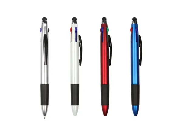 Bolígrafo Lumio 4 en 1 - Plástico ABS con Terminado Metálico - Dot Factory