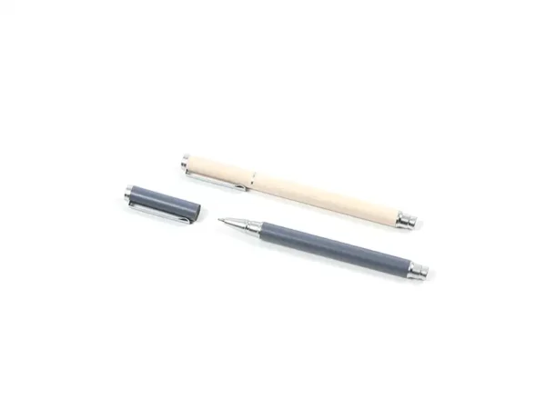 Bolígrafo Laxa Publicitario de Metal - Verde Militar, Beige, Gris, Azul Acero - Dot Factory