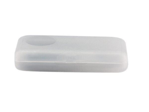 Set de manicure Funky de plástico con 4 accesorios esenciales en estuche compacto para cuidado personal Dot Factory