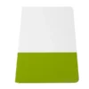 Libreta Britania de Soft PU con carátula bi-color y cinta divisoria disponible en varios colores. Color verde