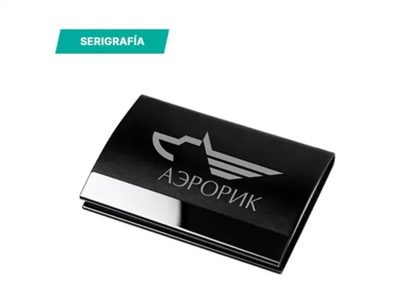 Porta Tarjetas Sneem de Curpiel Negro | Organizador Compacto - Dot Factory