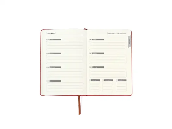 Agenda Semanal Batok 2026 - Set completo con pluma y caja de regalo - Dot Factory