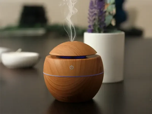 Humidificador Dollon de Plástico con Acabado de Madera - Dot Factory