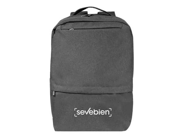 Mochila Funcional Portanotebook 15'' Gris/Negro - Ideal para Trabajo y Entrenamiento - Dot Factory