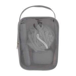 Kit de baño Ceiba con esponja, estuche para jabón y cepillo de dientes para incentivos empresariales