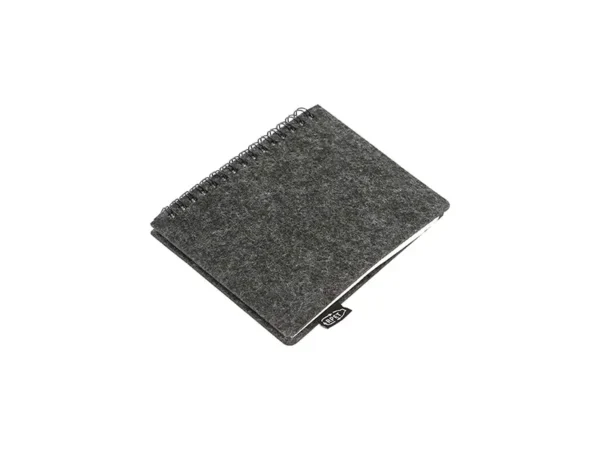 Libreta Bugibba ecológica de fieltro RPET - 80 hojas rayadas - Dot Factory