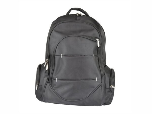 Mochila Back Pack Peyton de poliéster con compartimento para laptop, organizador frontal y correas ajustables Dot Factory