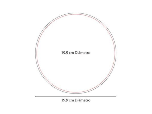 Mouse Pad Redondo de poliuretano con base antiderrapante para eventos empresariales Dot Factory