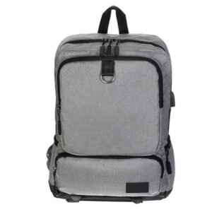Mochila Ejecutiva Backpack Murray Gris - USB, Compartimento para Laptop - Dot Factory