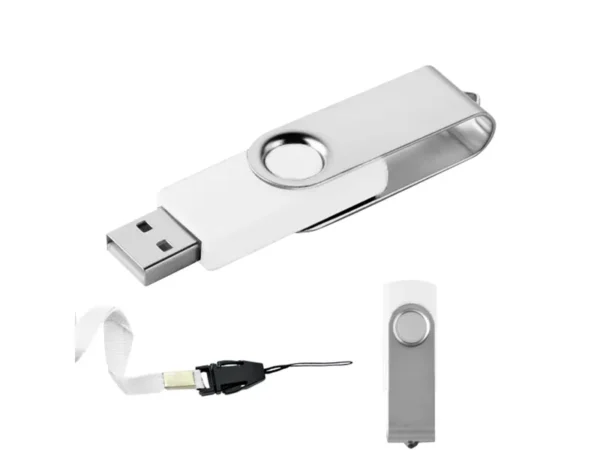 Memoria Usb Giratoria London 4 Gb de metal y plástico para regalos empresariales Dot Factory