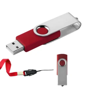 Memoria Usb Giratoria London 4 Gb de metal y plástico para regalos empresariales Dot Factory