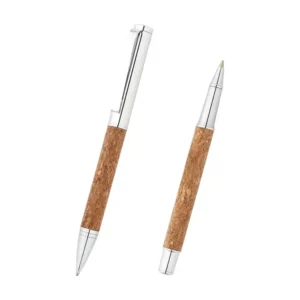 Set De Plumas Lublin - Estuche de corcho natural - Dot Factory