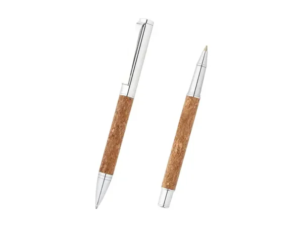 Set De Plumas Lublin - Estuche de corcho natural - Dot Factory