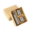 Set Ludvika de Acero Inoxidable Reciclado - Botella y 2 Tazas | Dot Factory México - Dot Factory