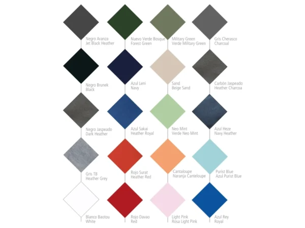 Sudadera unisex de felpa cuello redondo de 254 gr, mezcla algodón-poliéster con puños y pretina de licra para empresas.