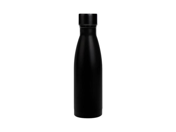 Botella Termica Isla de acero inoxidable doble pared 500 ml con acabado brillante, termo personalizado que mantiene 24 horas frío para kits corporativos.