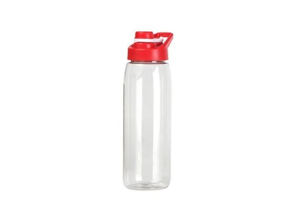 Botella Gangemi de PETG 860 ml con tapa de rosca, botella plástica personalizada para fuerza de ventas y equipos comerciales en campo.