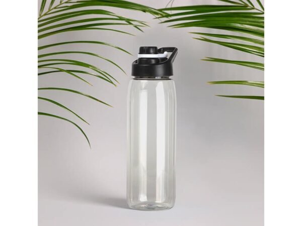 Botella Gangemi de PETG 860 ml con tapa de rosca, botella plástica personalizada para fuerza de ventas y equipos comerciales en campo.