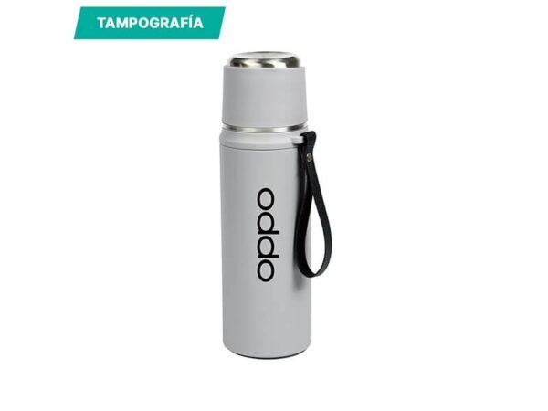 Termo Laganadi de acero inoxidable 800 ml con tapa de rosca, termo térmico de doble pared personalizado para regalos corporativos funcionales de larga duración.