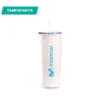 Vaso Ballwil Doble Pared 24oz con Popote - Ideal para Promociones Corporativas - Dot Factory