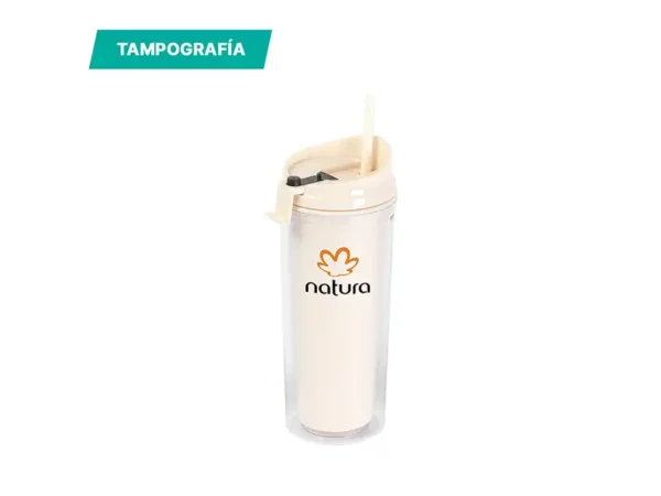 Botella Bracke doble pared 690 ml - Plástico resistente B2B - Dot Factory