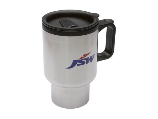 Termo metálico insertable para auto de acero inoxidable con doble pared de 16 Oz para kits de bienvenida Dot Factory