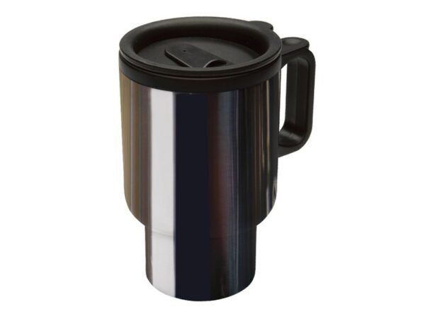 Termo metálico insertable para auto de acero inoxidable con doble pared de 16 Oz para kits de bienvenida Dot Factory