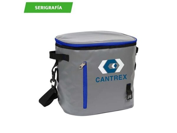 Hielera con destapador portátil publicitaria