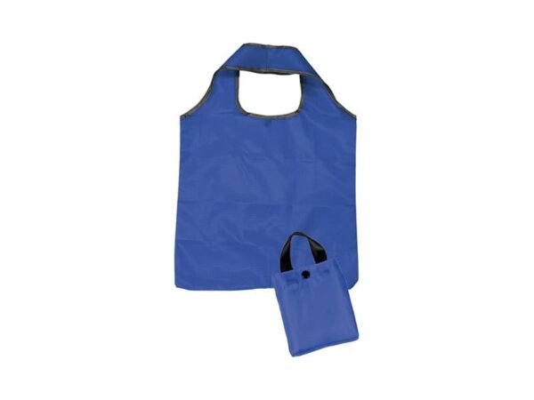 Bolsa Plegable Schull de poliéster color sólido con funda individual para guardado compacto