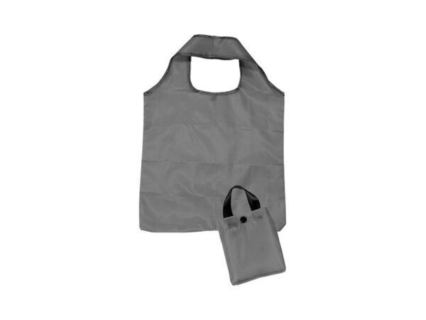 Bolsa Plegable Schull de poliéster color sólido con funda individual para guardado compacto