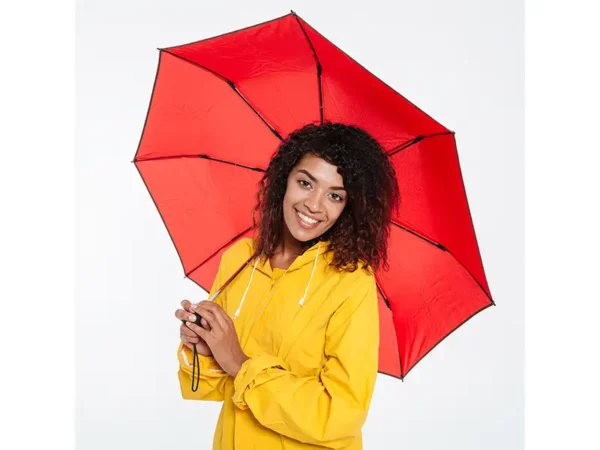 Paraguas Balerna plegable 8 varillas 170T poliéster - Dot Factory