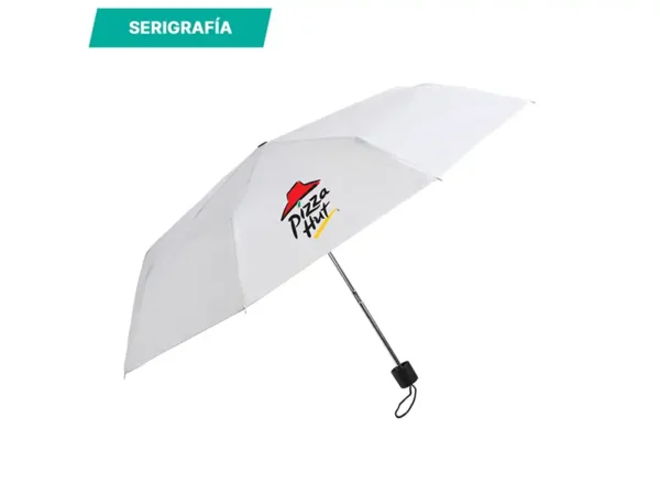 Paraguas Balerna plegable 8 varillas 170T poliéster - Dot Factory