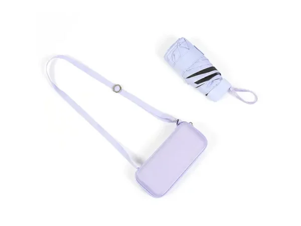 Paraguas Bahla de Bolsillo en Pongee 210T con Estuche EVA - Dot Factory