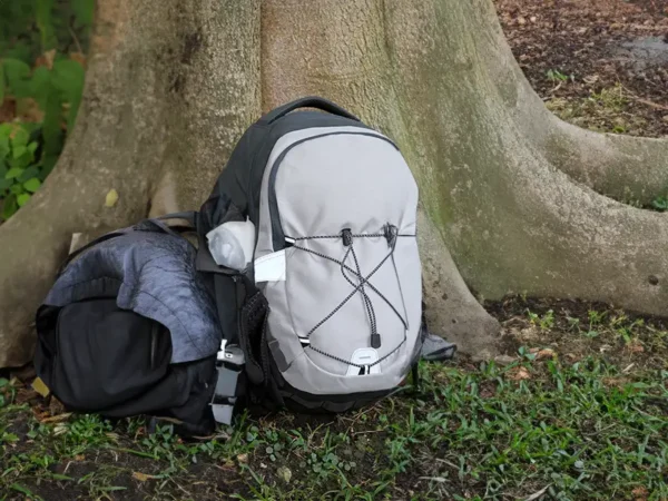 Mochila Vohma 900D PU/RPET 48x30x15 cm - Gris - Dot Factory