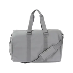 Maleta Pussi de Viaje en Cuero Sintético Gris 47x30x20 cm - Dot Factory - Dot Factory