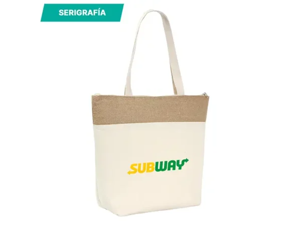 Bolsa Hielera Narva de Algodón y Yute | Dot Factory México - Dot Factory
