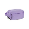 Bolsa tipo neceser Huambo de material Ripstop resistente en colores azul marino beige gris y lila para regalos corporativos de viaje. Color morado