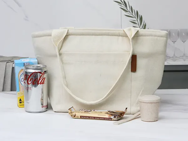 Lonchera Linz en Polialgodón Beige | 6.4 L | Dot Factory México - Dot Factory